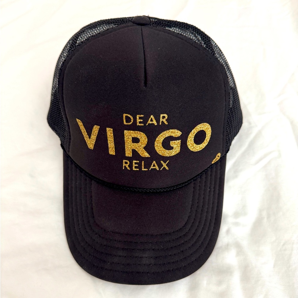 LIKE NEW Mothertrucker Virgo trucker hat